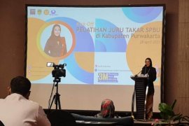 Pertamina dan Hiswana Migas gelar pelatihan juru takar bagi operator SPBU di Purwakarta