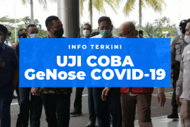 Ujicoba GeNose di Bandara Hang Nadim Batam