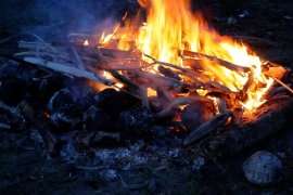 Kelapa bakar minuman khas Aceh Barat saat Ramadhan