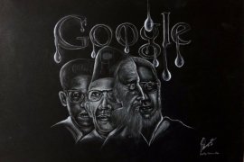 Seniman Mr D sambut Hardiknas dengan pameran lukisan sketsa virtual