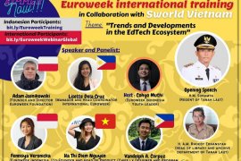 Euroweek-Dispusip Tala gelar webinar internasional