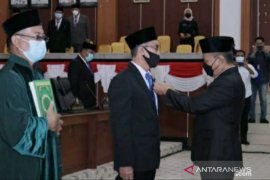 Wagub hadiri paripurna pelantikan PAW anggota DPRD Babel