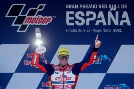 Kejutan di ajang GP Spanyol pijakan Tim Indonesian Racing bersinar tahun ini