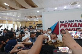 Gubernur Edy Rahmayadi minta 73 posko penyekatan mudik bekerja maksimal