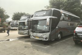 Bus beroperasi saat pelarangan mudik punya stempel unik