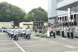 Kakorlantas - Menhub  Lepas Tim Pamatwil Operasi Ketupat 2021