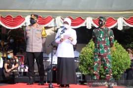 Bupati Batola pimpin apel Operasi Ketupat 2021