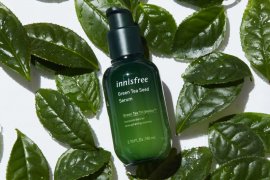Green Tea Serum plus 5 jenis hyaluronic acid, produk baru innisfree