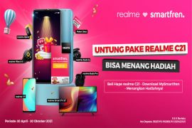 Pakai Smartfren di Realme C21 dapat lebih banyak hadiah