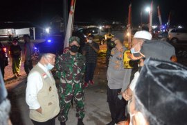 Cek Posko perbatasan, Bupati Al Haris minta warga sinergi jaga Merangin dari Covid-19