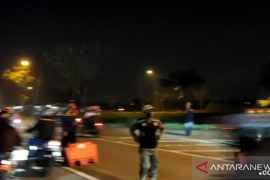 Polisi benarkan kejadian ratusan pemudik terobos penyekatan di Karawang