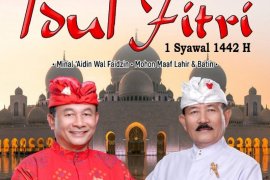 Bupati Karangasem ucapkan Selamat Hari Raya Idul Fitri 1442 H