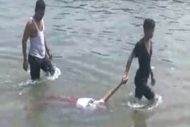 Mayat perempuan ditemukan terapung di laut Sibolga