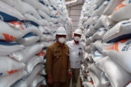 Bupati Tulungagung pantau gudang Bulog untuk pastikan stok beras aman
