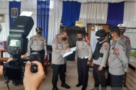 Dirlantas Polda Kalsel periksa kesiapan posko pengamanan di Tanah Bumbu