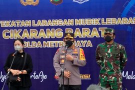 Kapolri ingatkan jajaran pantau arus silaturahmi di wilayah aglomerasi