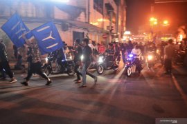 Sebagian umat Muslim di Kota Ambon tetap gelar takbir keliling dan konvoi