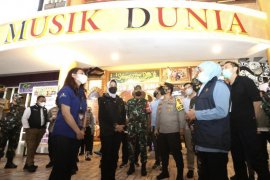 Gubernur Jatim  pantau penerapan prokes di destinasi wisata Kota Batu