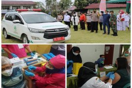 Vaksinasi mobile massal di Tapteng capai 90,20 persen, Bupati: Gerak cepat untuk rakyat
