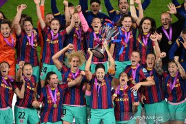 Hancurkan  Chelsea 4-0, Barcelona juara Liga Champions Wanita 2020-21
