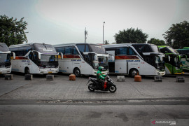 Penumpang di Terminal Kalideres belum meningkat saat pelonggaran PPKM