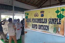 Batulicin ferry port provides free antigen rapid test