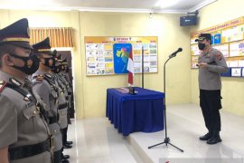 Empat jabatan utama Polres Dharmasraya di serahterimakan