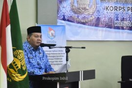Agar mudah dibedakan, honorer di Inhil tidak lagi gunakan PDH