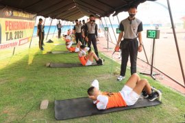 Sebanyak 289 calon taruna Akpol jalani tes pentahapan dengan prokes ketat