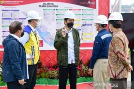 Presiden Tinjau Proyek Tol Pekanbaru - Bangkinang Page 1 Small