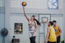 Timnas basket putri 3x3 siap bersaing pada kualifikasi Olimpiade Tokyo