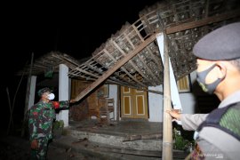 BPBD Kabupaten Blitar laporkan belasan bangunan rusak akibat gempa