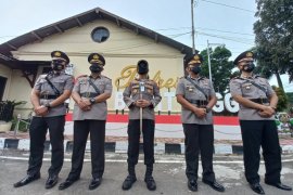 Wakapolres dan Kasatlantas Polres Bukittinggi berganti