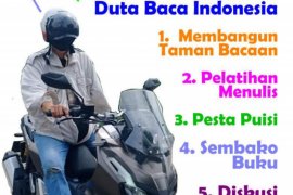 Duta Baca Indonesia gelar "Panca Safari Literasi"