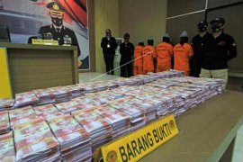 Polisi tangkap pengedar uang palsu senilai Rp11,5 miliar