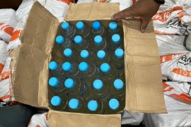 Polda Malut gagalkan penyelundupan ribuan miras Cap Tikus