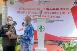 28 ODGJ Majalengka dievakuasi ke RSMM Bogor