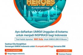 BNI gelar UMKM Heroes untuk tingkatkan promosi produk lokal