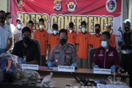 Polres Kolaka ungkap kasus pencurian kabel milik Telkom