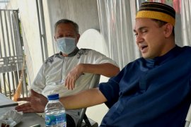 Ramzi, bintang sinetron Shalat Jumat di Tenda Masjid At Tabayyun