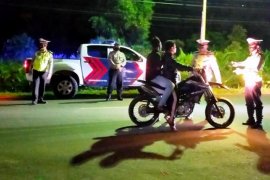 Polres Tapteng gelar razia antisipasi balapan liar dan knalpot blong