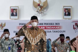 Wali Kota Madiun ajak maknai Hari Lahir Pancasila dengan disiplin prokes