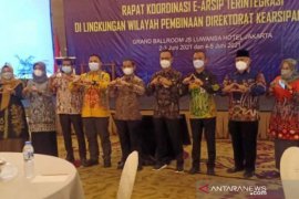 Sekda HSS ikuti rakor e-arsip terintegrasi Direktorat Kearsiapan Daerah