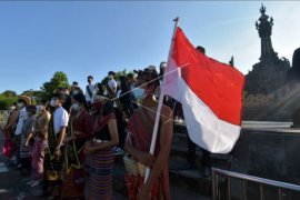 Doa dan deklarasi kebangsaan di Bali