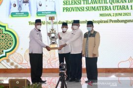 Kota Medan juara umum STQH tingkat Sumut