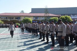 Polda Kalsel cek kesiapan pengamanan PSU Pilgub 9 Juni