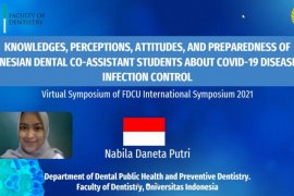 Mahasiswa FKG UI meraih juara 3 kompetisi international