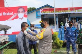 Cegah penyebaran COVID-19 di Tapteng, pos PPKM didirikan