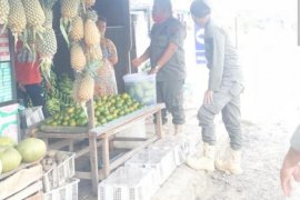 Satpol PP Lakukan Patroli Wilayah di Kecamatan Simpang Empat