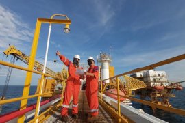 Pertamina temukan banyak gas di lepas pantai Kaltim
